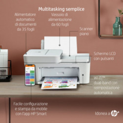 HP DeskJet 4120e Getto termico d'inchiostro A4 4800 x 1200 DPI 8,5 ppm Wi-Fi