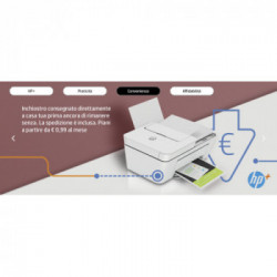 HP DeskJet 4120e Getto termico d'inchiostro A4 4800 x 1200 DPI 8,5 ppm Wi-Fi