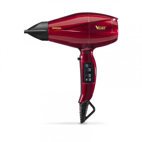 BaByliss Veloce Nero, Rosso 2200 W