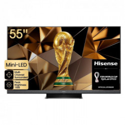 Hisense 55U82HQ - Smart TV 55 pollici mini-LED 4K UHD, Vidaa U