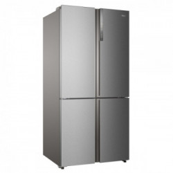 Haier HTF-610DM7 - Frigorifero Side by Side, Total No Frost, Inox, 628 Litri, Classe F (A++)