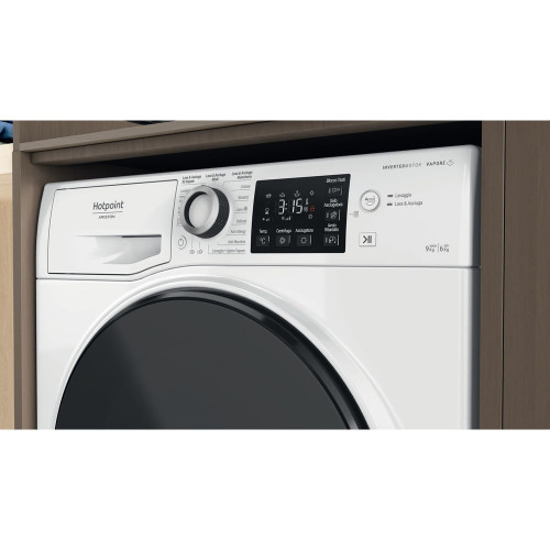 Hotpoint NDB 9636 DA IT - Lavasciuga, 6+9 Kg,...