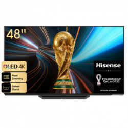 Hisense 48A87H TV 123,2 cm (48.5") 4K Ultra HD Smart TV Wi-Fi Nero, Grigio