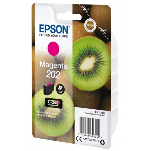 Epson Kiwi Singlepack Magenta 202 Claria...