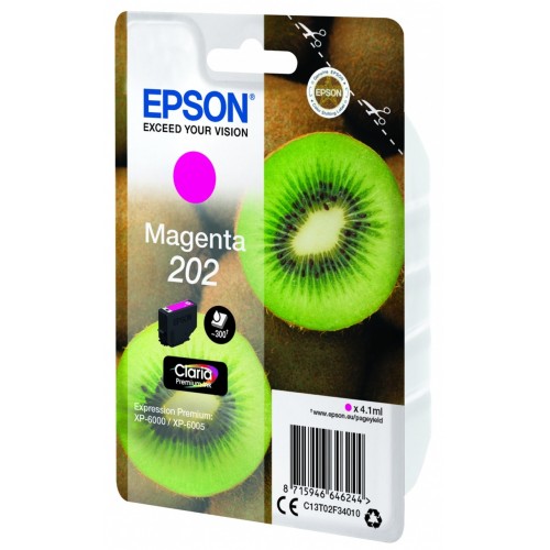 Epson Kiwi Singlepack Magenta 202 Claria...