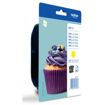 Brother LC-123YBP cartuccia...