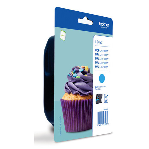 Brother LC-123CBP cartuccia d'inchiostro...