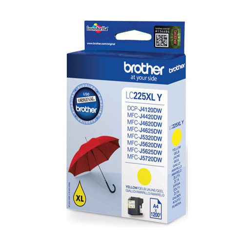 Brother LC-225XLY cartuccia d'inchiostro