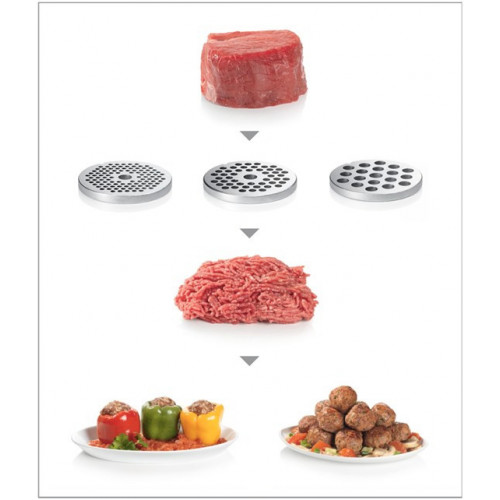 Bosch MFW68660 - Tritacarne, 800 W, 4,3 Kg/min,...