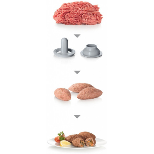 Bosch MFW68660 - Tritacarne, 800 W, 4,3 Kg/min,...