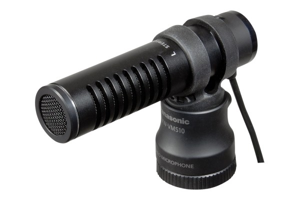 Panasonic VW-VMS10 Microfono per videocamera digitale Nero
