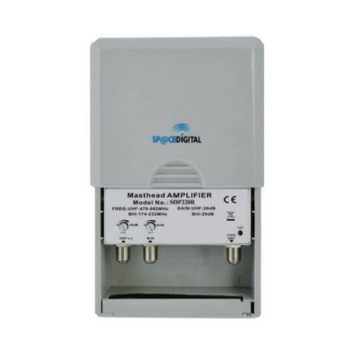 Corel Amplificatore da palo 108dB 2in/1out