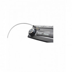 Cellularline Aux Music Connection Cable - Universale Cavo Aux con rivestimento anti strappo Grigio