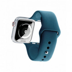 Cellularline Urban Band - Apple Watch 38/40 mm Cinturino in silicone per Apple Watch Blu