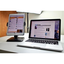 Techly ICA-TBL 2801 supporto per personal communication Supporto passivo Tablet/UMPC Nero