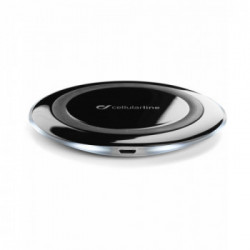 Cellularline Wireless Charger Caricabatterie senza fili pratico e funzionale Nero