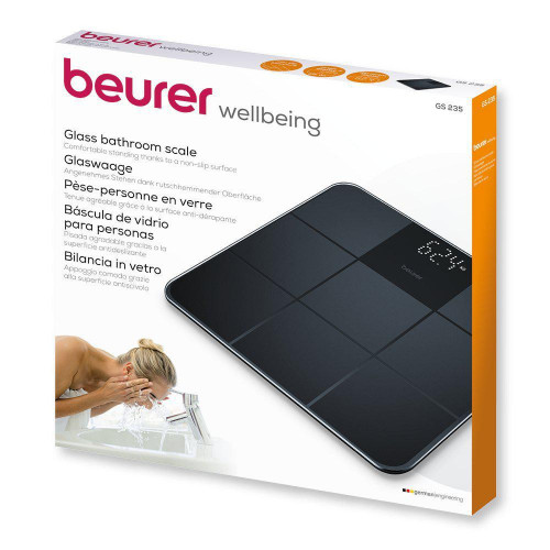 Beurer GS 235 - Bilancia in Vetro con...