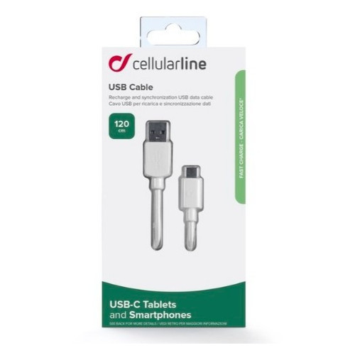 Cellularline 38577 cavo USB 1,2 m USB 2.0 USB A...