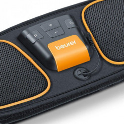 Beurer EM 32 - Elettrostimolatore per Addominali, Cintura per Allenamento, 2 elettrodi (EMS)