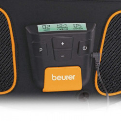 Beurer EM 32 - Elettrostimolatore per Addominali, Cintura per Allenamento, 2 elettrodi (EMS)
