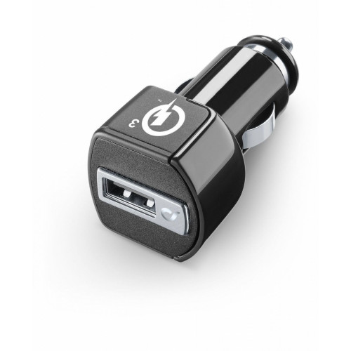 Cellularline USB CAR CHARGER KIT QC - TYPE-C...