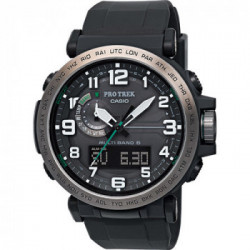 Casio PRW-6600Y-1ER orologio Quarzo (solare) Orologio da polso Unisex Nero, Argento