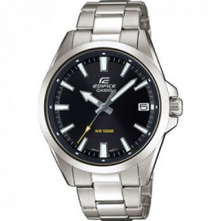 Casio EFV-100D-1AVUEF orologio Quarzo (batteria) Orologio da polso Unisex Nero, Argento