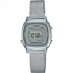 Casio LA670WEM-7EF orologio Elettronico Orologio da polso Unisex Argento