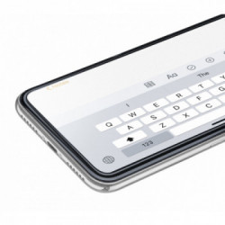 Cellularline Second Glass Ultra - iPhone XR Vetro temperato sottile, resistente e super sensibile Trasparente