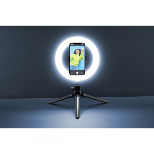 Cellularline Selfie Ring LED Nero