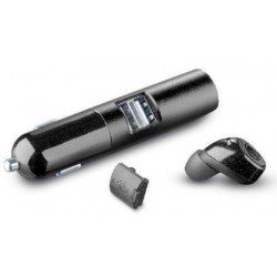 Cellularline CAR HEADSET MINI - UNIVERSAL Auricolare Bluetooth con base di ricarica