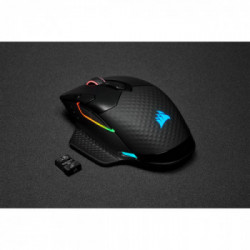 Corsair DARK CORE RGB PRO mouse Mano destra RF Wireless+Bluetooth+USB Type-A Ottico 18000 DPI