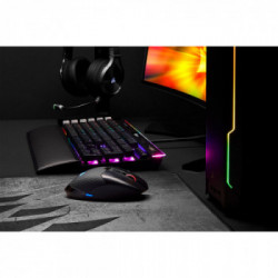 Corsair DARK CORE RGB PRO mouse Mano destra RF Wireless+Bluetooth+USB Type-A Ottico 18000 DPI