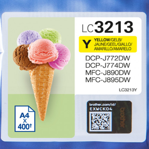 Brother LC-3213Y cartuccia d'inchiostro...