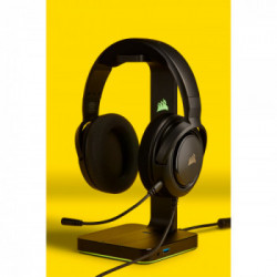 Corsair HS45 SURROUND Cuffia Padiglione auricolare Connettore 3.5 mm Carbonio