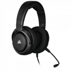 Corsair HS45 SURROUND Cuffia Padiglione auricolare Connettore 3.5 mm Carbonio
