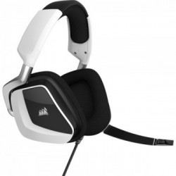 Corsair VOID ELITE USB Cuffia Padiglione auricolare Nero, Bianco
