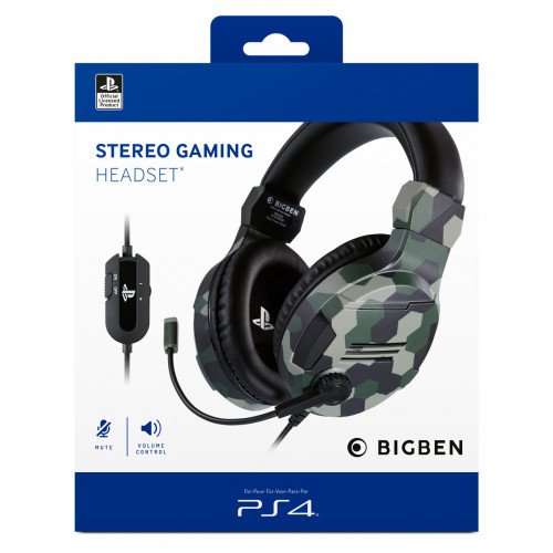 Bigben Interactive PS4OFHEADSETV3G cuffia e...