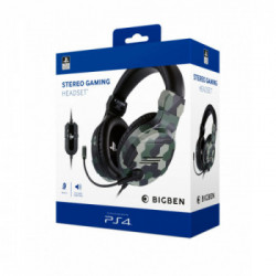 Bigben Interactive PS4OFHEADSETV3G cuffia e auricolare Padiglione auricolare Mimetico