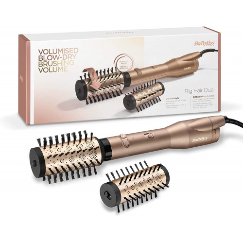 BaByliss Big Hair Dual Spazzola Rotante ad Aria...