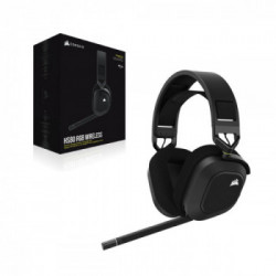 Corsair HS80 RGB Cuffia Padiglione auricolare Nero