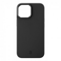 Cellularline Sensation - iPhone 13 Custodia in silicone soft touch con tecnologia antibatterica Microban integrata Nero