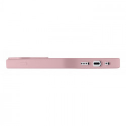 Cellularline Sensation - iPhone 13 Pro Custodia in silicone soft touch con tecnologia antibatterica Microban integrata Rosa