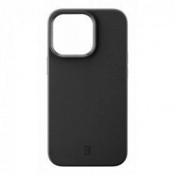 Cellularline Sensation - iPhone 13 Pro Custodia in silicone soft touch con tecnologia antibatterica Microban integrata Nero
