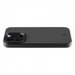 Cellularline Sensation - iPhone 13 Pro Custodia in silicone soft touch con tecnologia antibatterica Microban integrata Nero