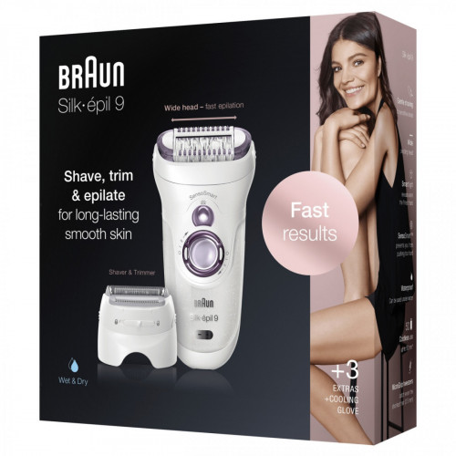 Braun Silk-Épil 9 9-710 SensoSmart - Epilatore...