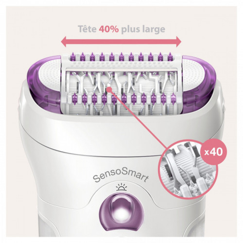 Braun Silk-Épil 9 9-710 SensoSmart - Epilatore...