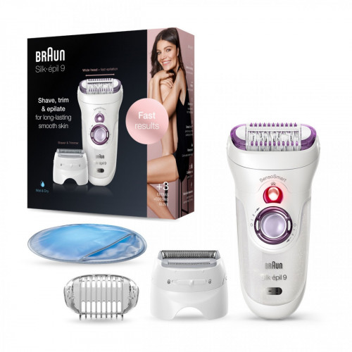 Braun Silk-Épil 9 9-710 SensoSmart - Epilatore...