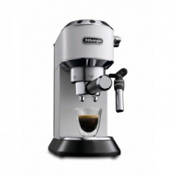 De Longhi EC 685.W Dedica Style - Macchina da Caffé Manuale e a Cialde, 1300 W, 15 bar