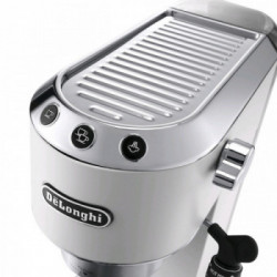 De Longhi EC 685.W Dedica Style - Macchina da Caffé Manuale e a Cialde, 1300 W, 15 bar